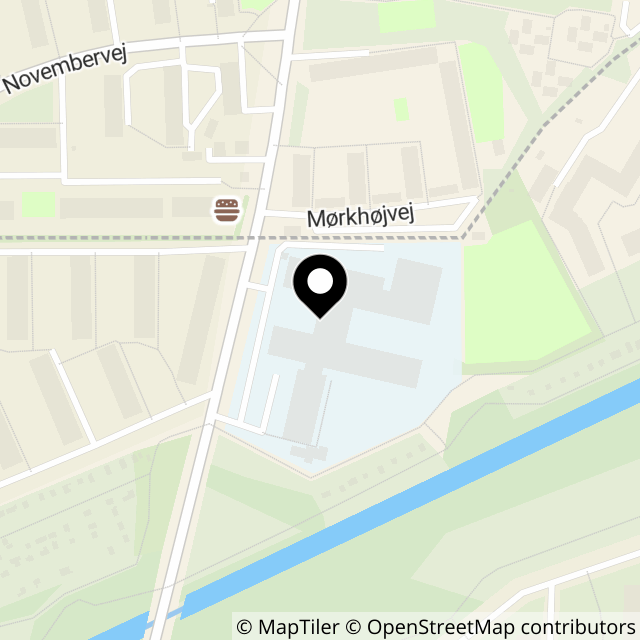 Kort over Mørkhøjvej 78