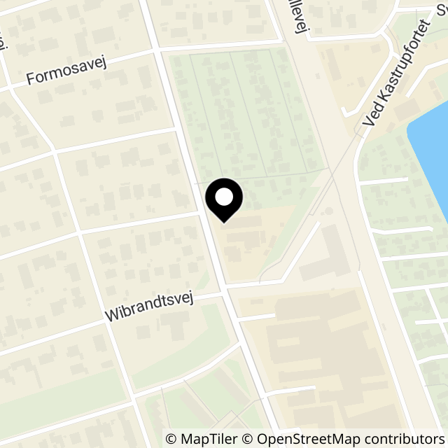 Kort over Engvej 135