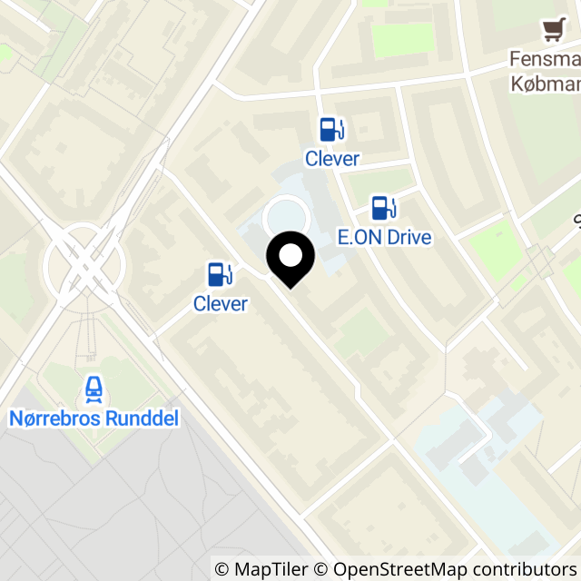 Kort over Prinsesse Charlottes Gade 34