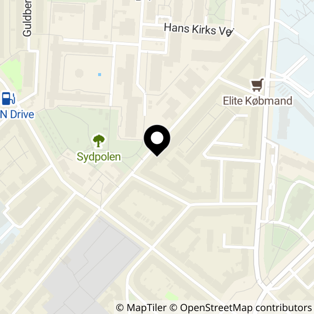 Kort over Møllegade 26