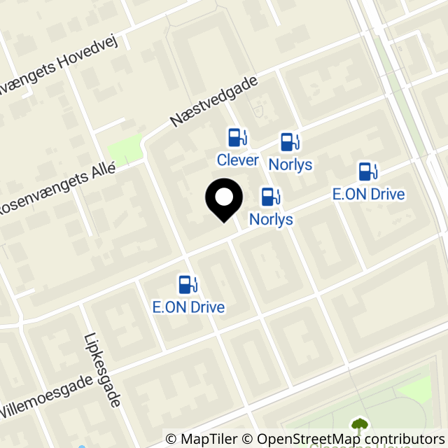 Kort over Holsteinsgade 41