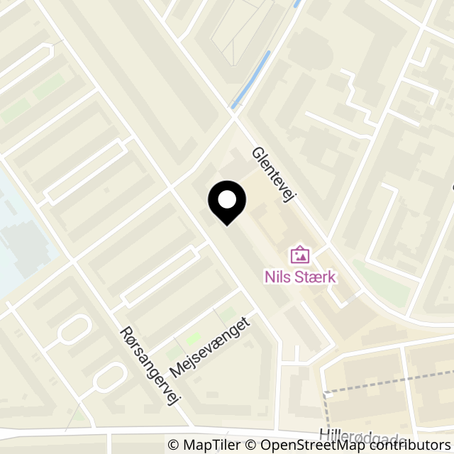 Kort over Nattergalevej 32