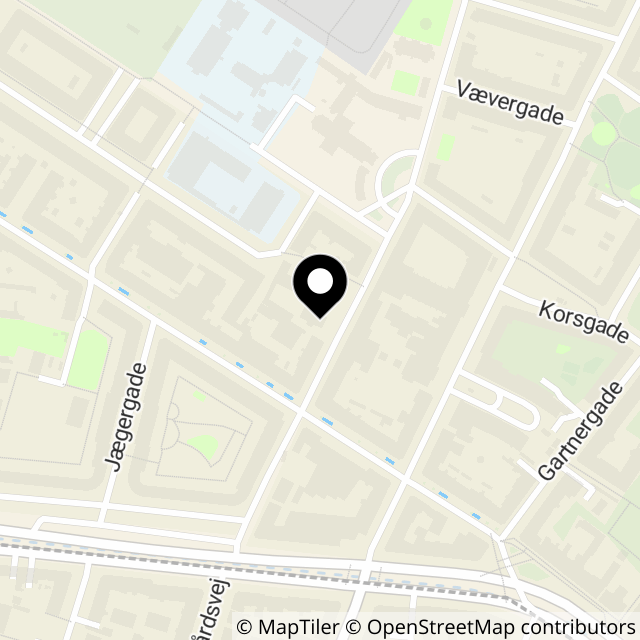 Kort over Kapelvej 44