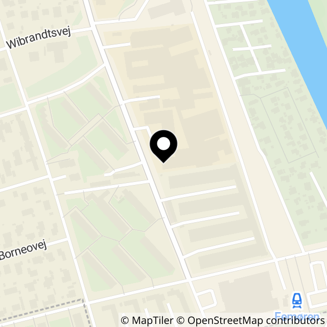 Kort over Engvej 153