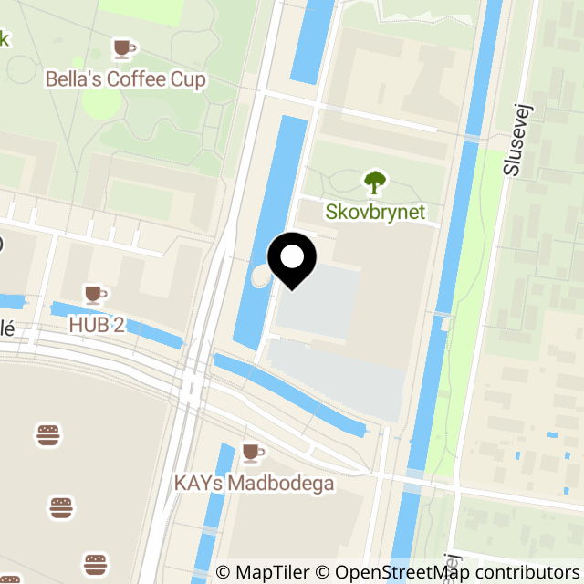 Kort over Ørestads Boulevard 75