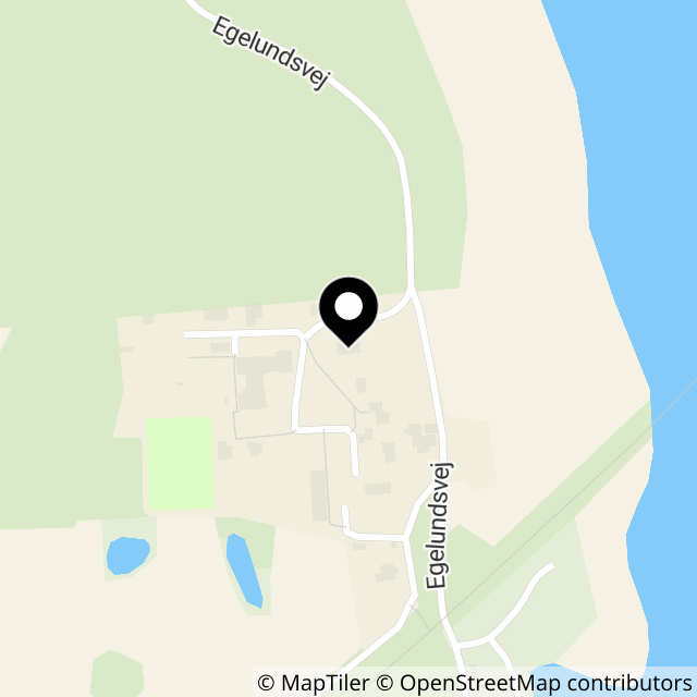 Kort over Egelundsvej 10A