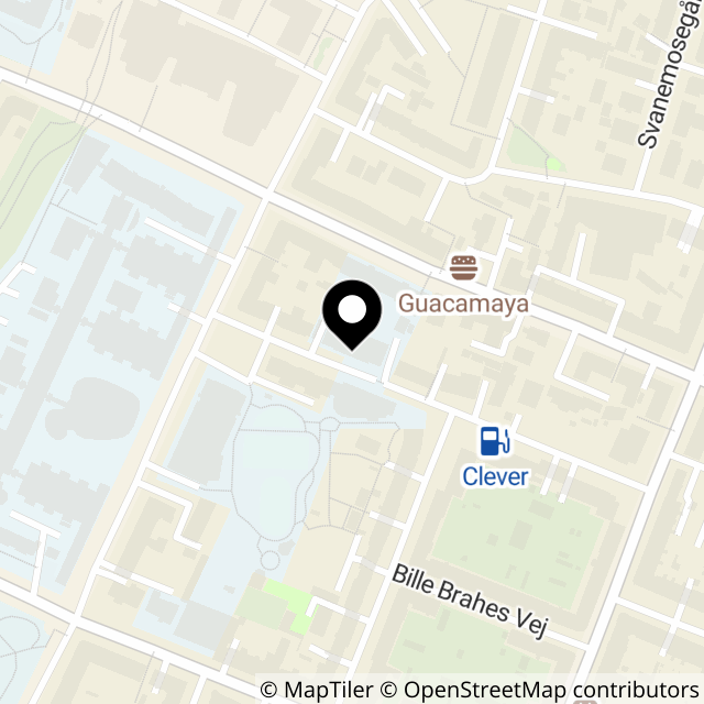 Kort over Fuglevangsvej 8