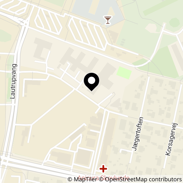 Kort over Dyregårdsvej 9