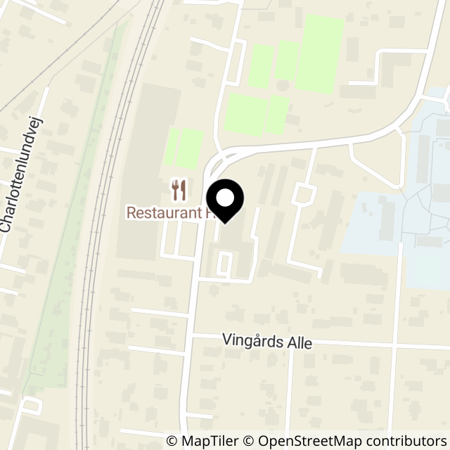 Kort over Hartmannsvej 22