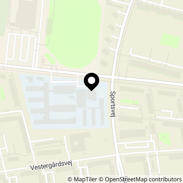 Kort over Stadionvej 81