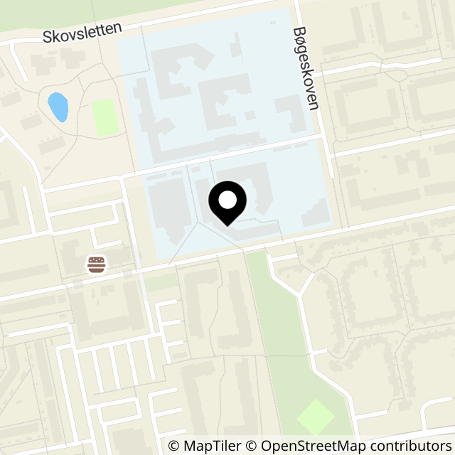 Kort over Egeskoven 27