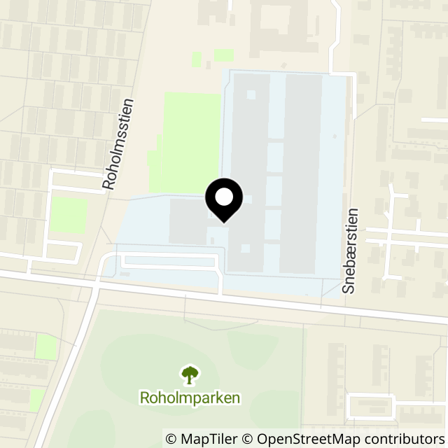 Kort over Trippendalsvej 2