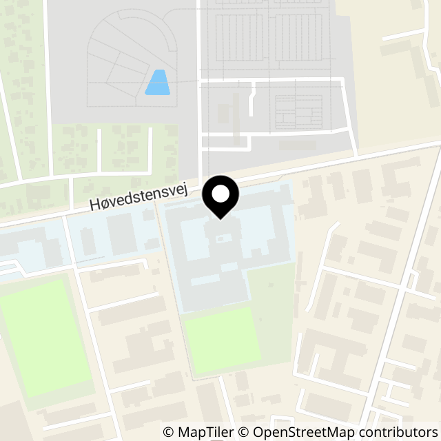 Kort over Høvedstensvej 35