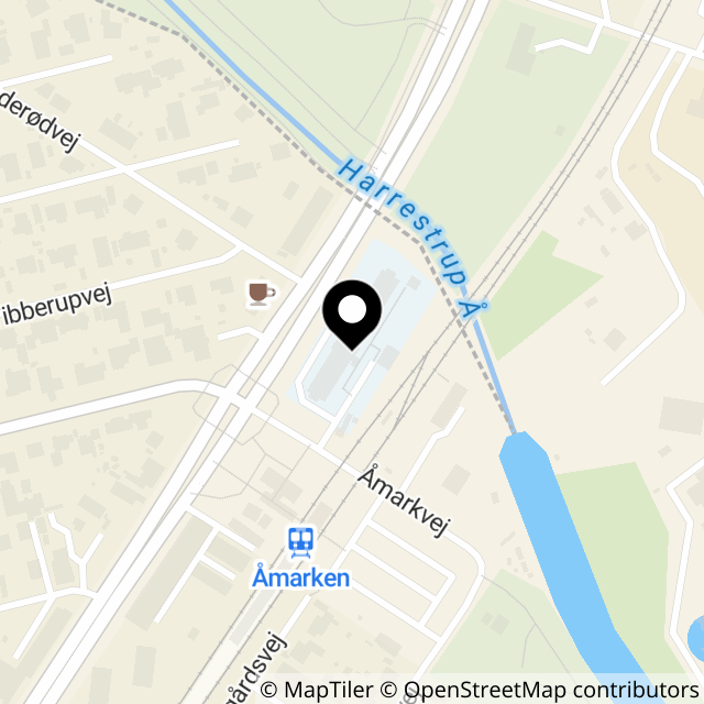Kort over Åmarkvej 1