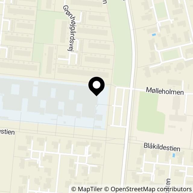 Kort over Mølleholmen 20
