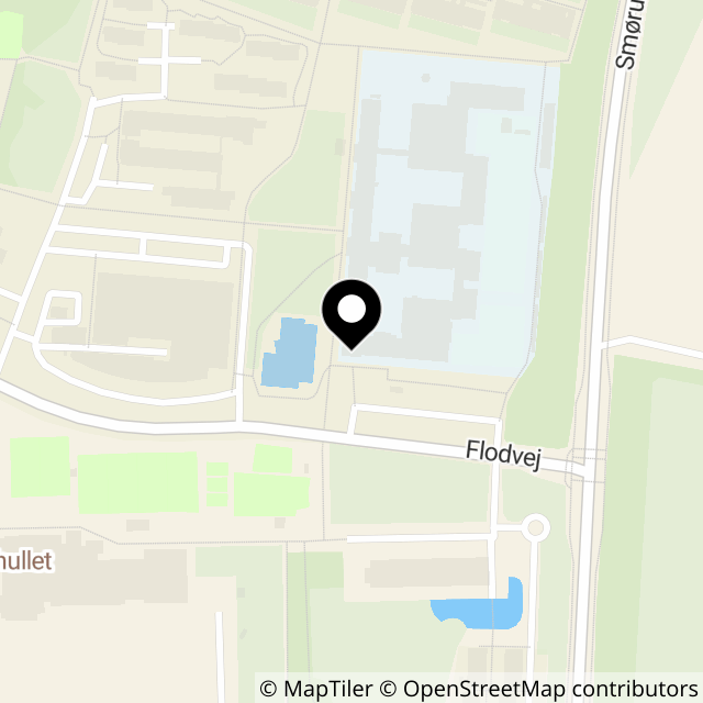 Kort over Flodvej 89, Smørumnedre