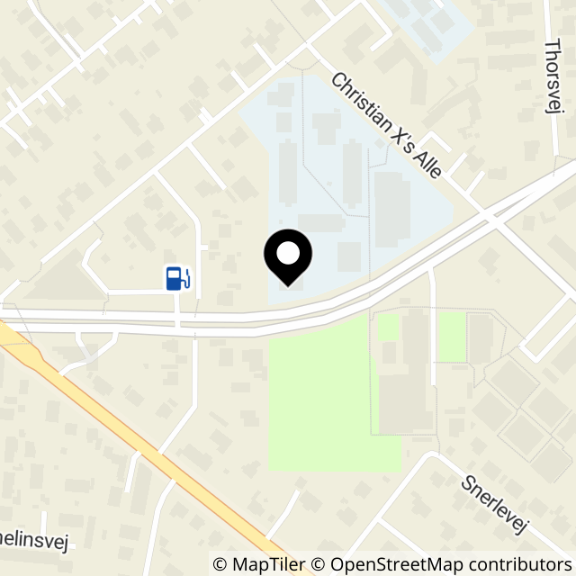 Kort over Engelsborgvej 66