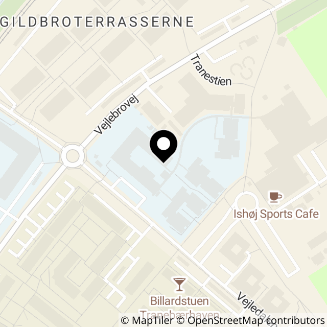 Kort over Vejledalen 1B