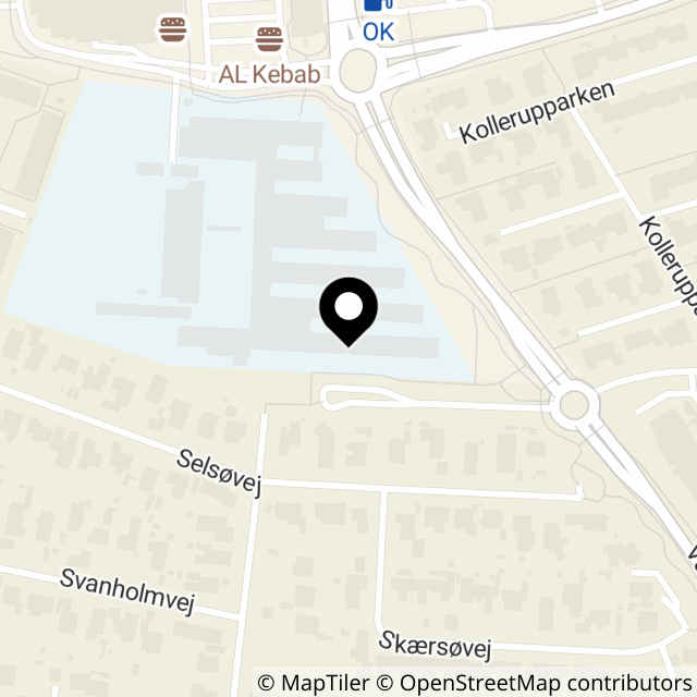 Kort over Egholmvej 19