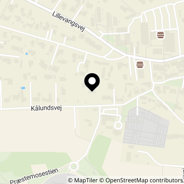 Kort over Kålundsvej 24