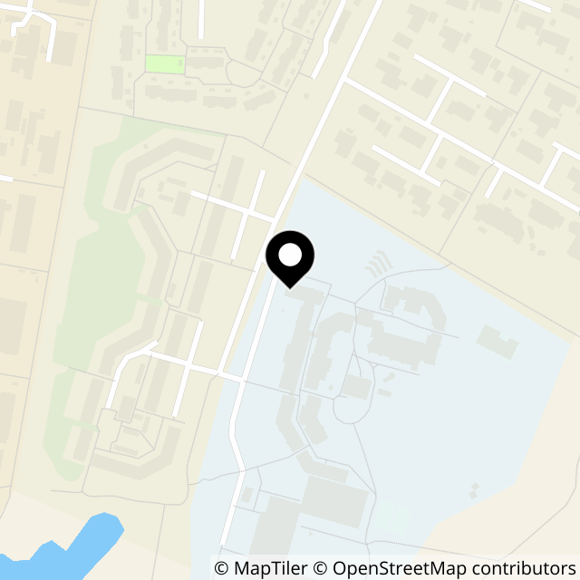 Kort over Langebjergvej 401