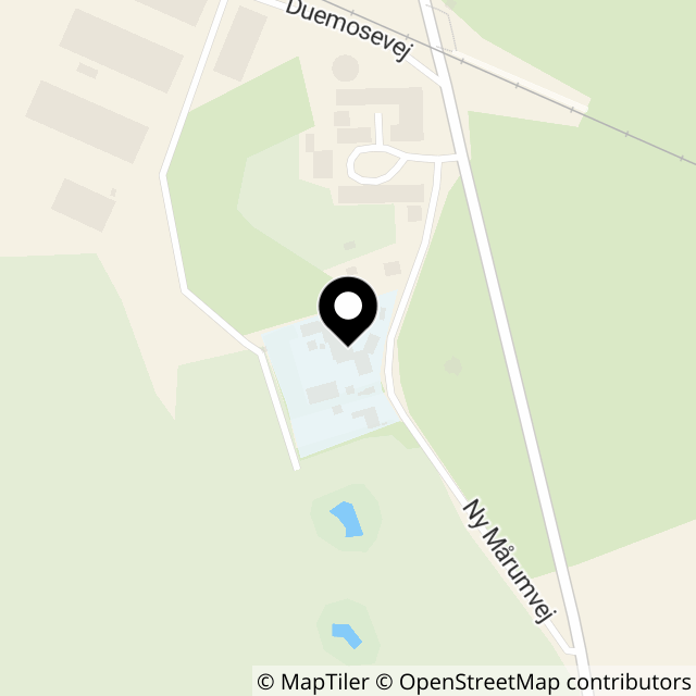 Kort over Ny Mårumvej 302