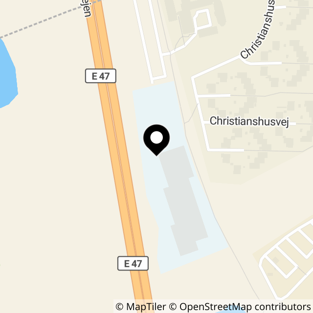 Kort over Christianshusvej 195