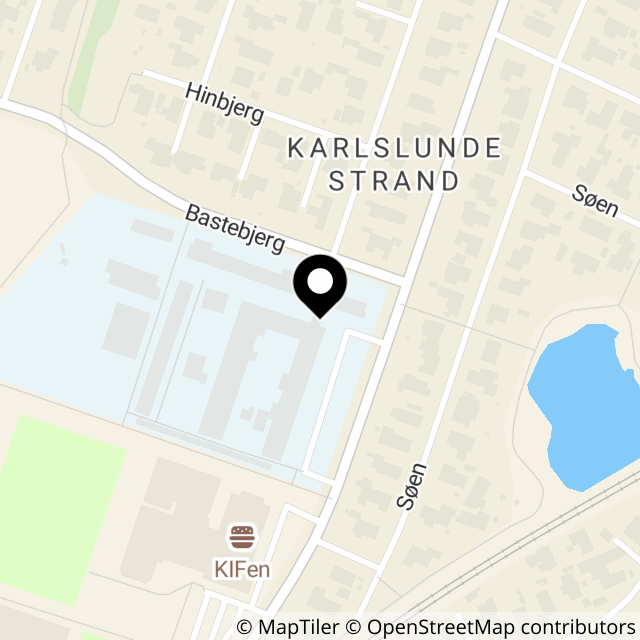 Kort over Kongens Enge 40