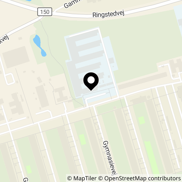 Kort over Gymnasievej 10