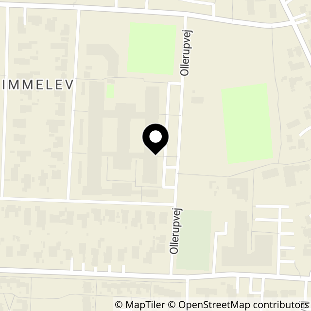 Kort over Ollerupvej 5, Himmelev