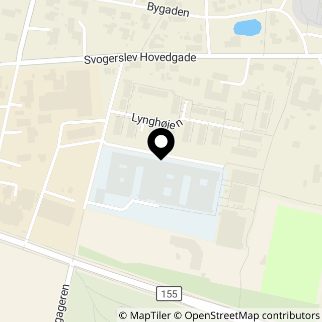 Kort over Lynghøjen 107, Svogerslev