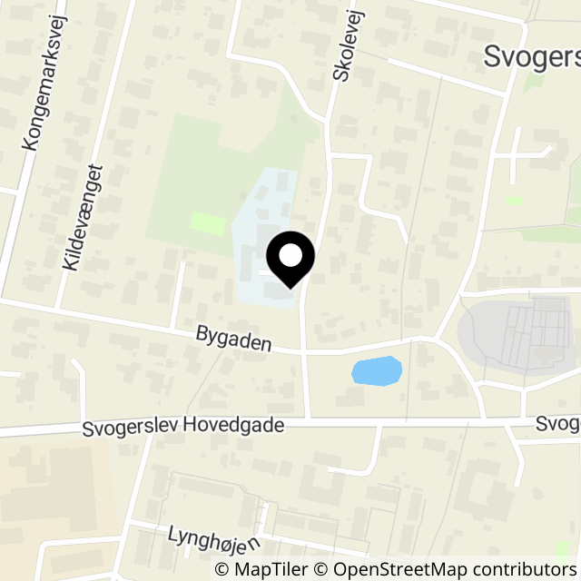 Kort over Skolevej 3, Svogerslev