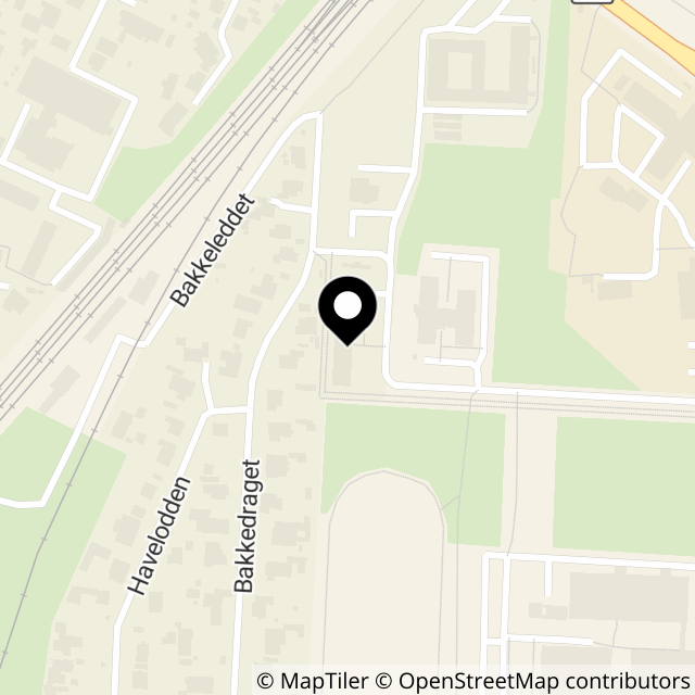 Kort over Maglehøjen 19