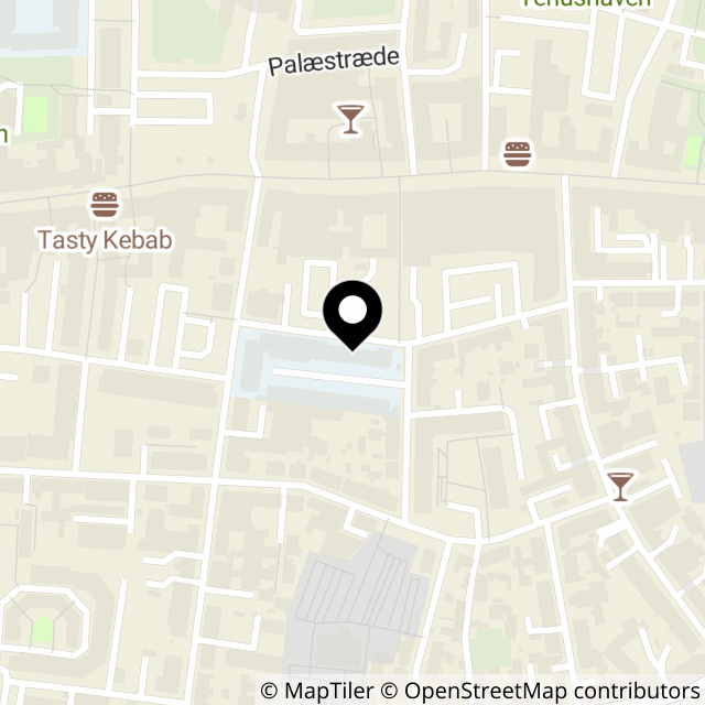 Kort over Læderstræde 4