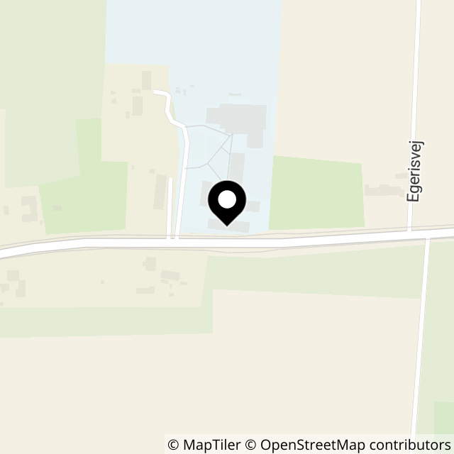 Kort over Ringstedvej 614A Slimminge