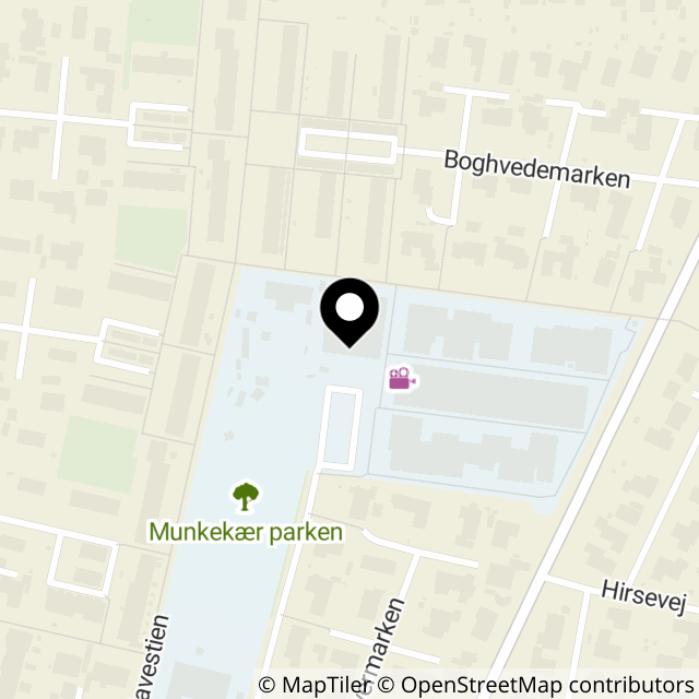 Kort over Tjørnholmvej 10