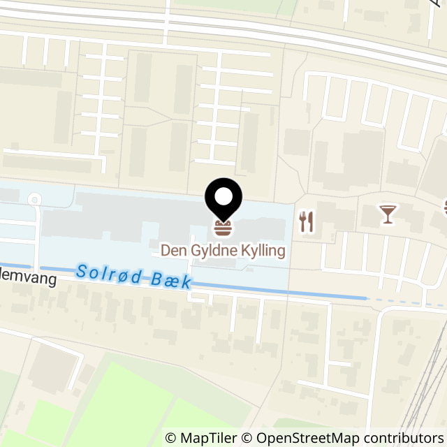 Kort over Solrød Center 2
