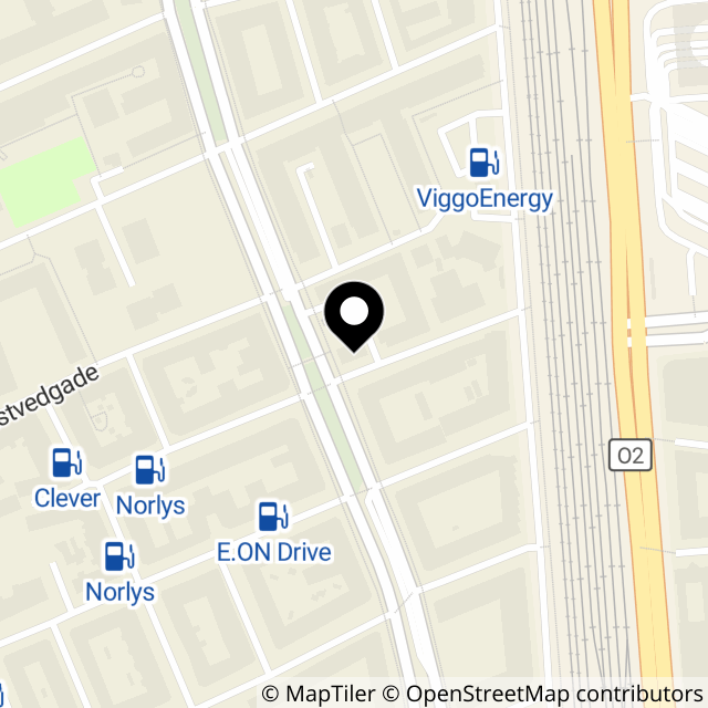 Kort over Præstøgade 17