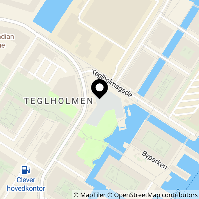 Kort over Støberigade 1