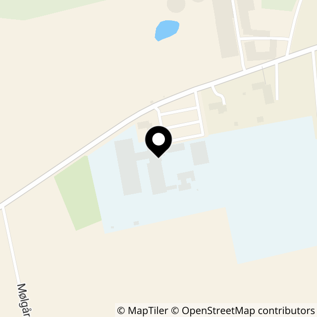 Kort over Vilstedvej 161