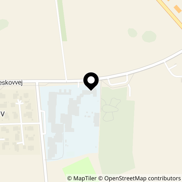Kort over Brødeskovvej 39