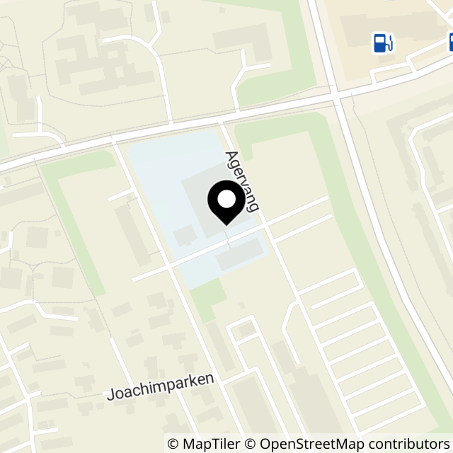Kort over Agervang 14