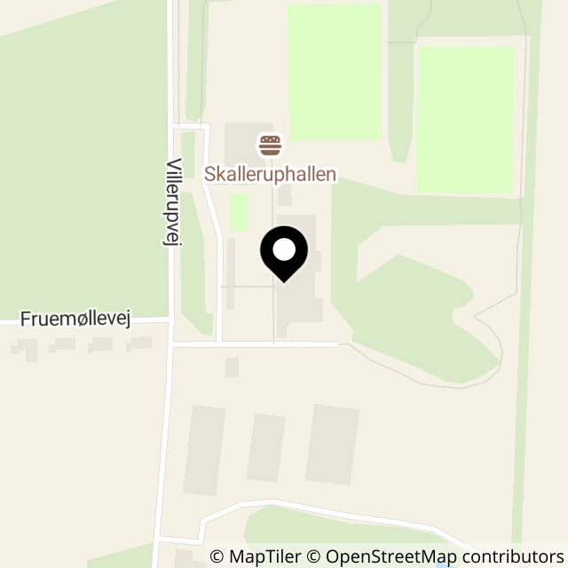 Kort over Skallerup Skolevej 3