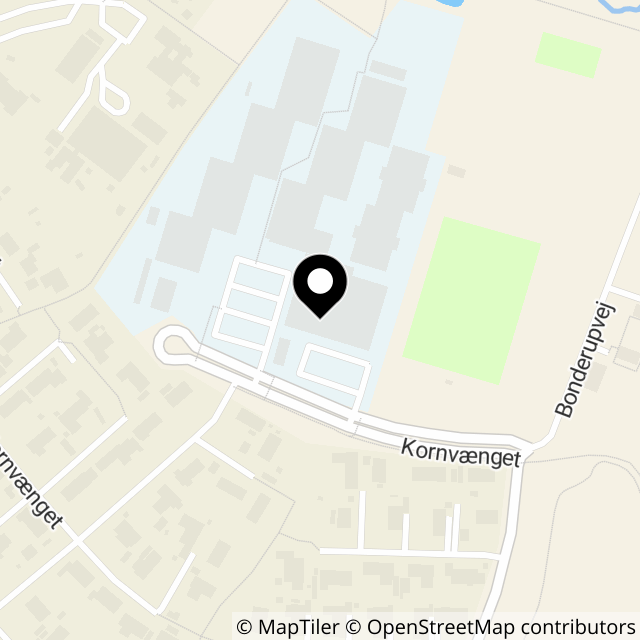 Kort over Kornvænget 4