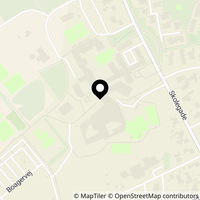 Kort over Boagervej 26