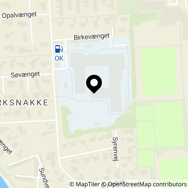 Kort over Birkevænget 2