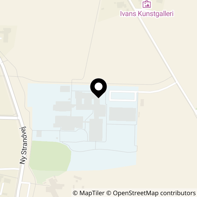 Kort over Gl Strandvej 12