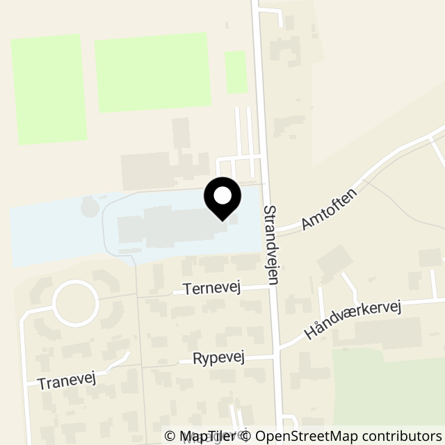 Kort over Strandvejen 15