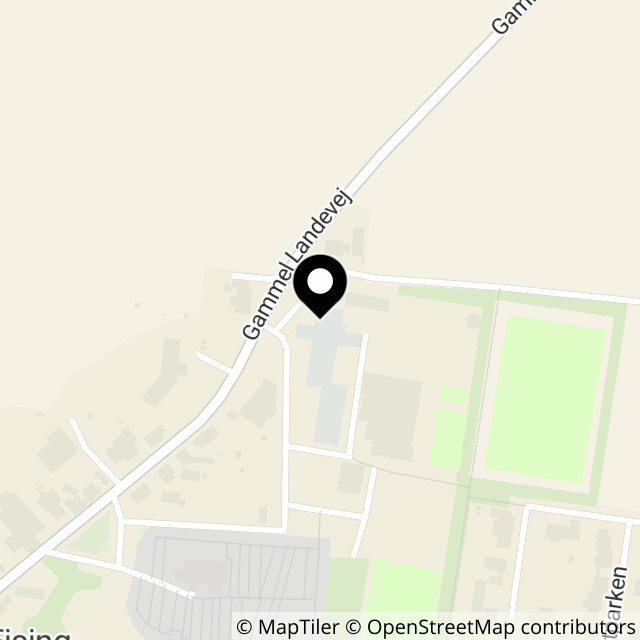 Kort over Gl Landevej 24