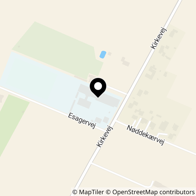 Kort over Esagervej 4
